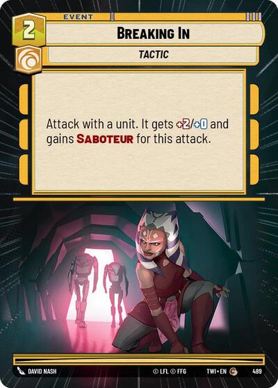 Breaking In (Hyperspace)