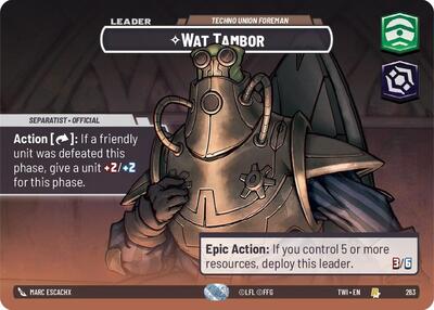 Wat Tambor - Techno Union Foreman (Showcase)