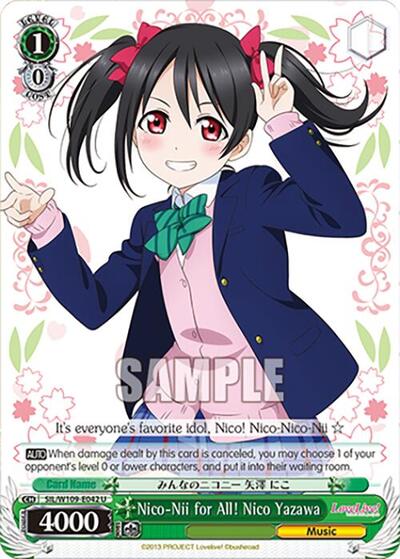 Nico-Nii for All! Nico Yazawa