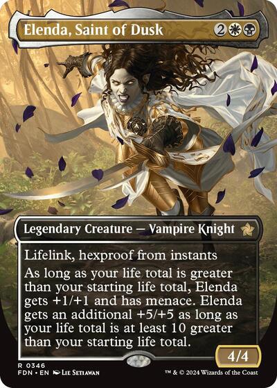 Elenda, Saint of Dusk (Borderless)