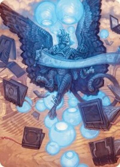 Sphinx of Forgotten Lore Art Card (33/54)