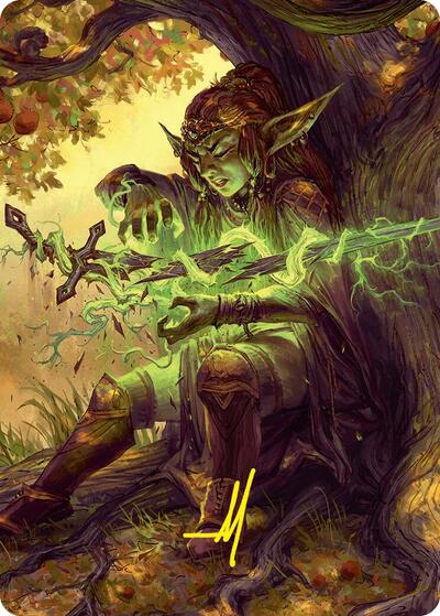 Reclamation Sage Art Card (45/54) (Gold-Stamped Signature)