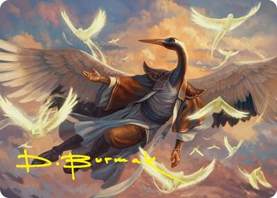 Kykar, Zephyr Awakener Art Card (16/54) (Gold-Stamped Signature)
