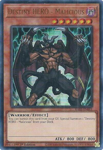 Destiny HERO - Malicious (UR)