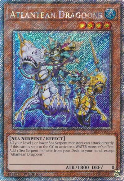 Atlantean Dragoons (Platinum Secret Rare)