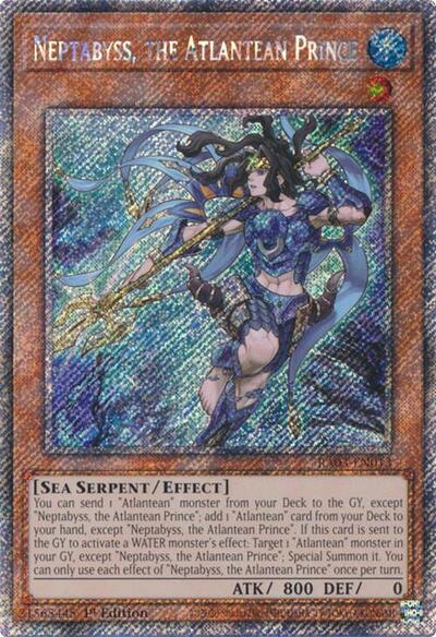Neptabyss, the Atlantean Prince (Platinum Secret Rare)