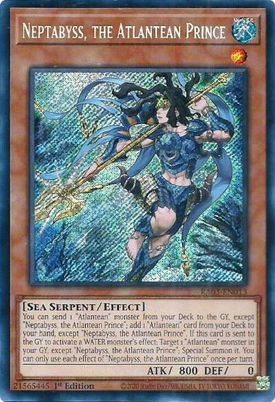Neptabyss, the Atlantean Prince (Secret Rare)