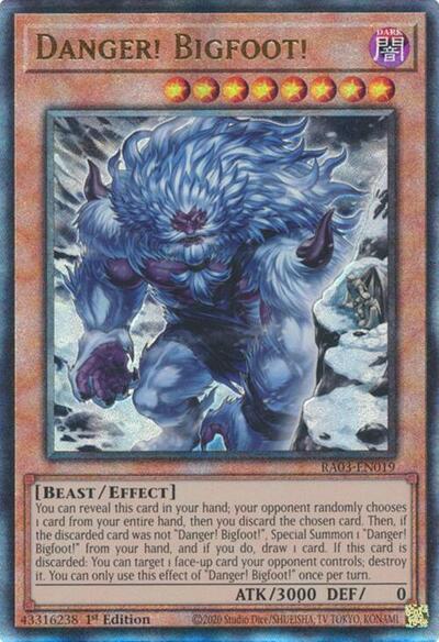 Danger! Bigfoot! (Alternate Art) (PUR)