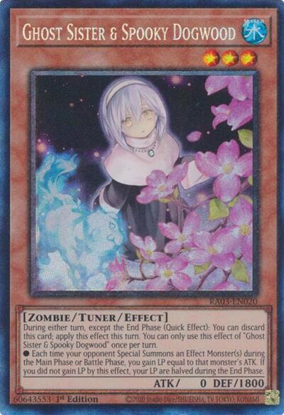 Ghost Sister & Spooky Dogwood (Alternate Art) (PCR)