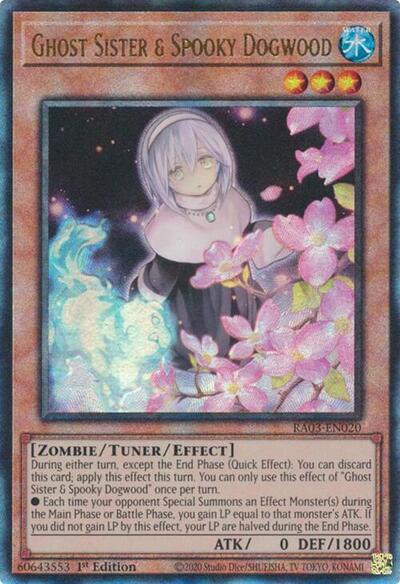 Ghost Sister & Spooky Dogwood (Alternate Art) (PUR)
