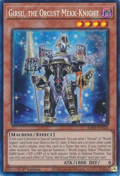 Girsu, the Orcust Mekk-Knight (PCR)