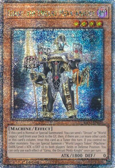 Girsu, the Orcust Mekk-Knight (Quarter Century Secret Rare)