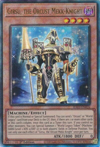 Girsu, the Orcust Mekk-Knight (PUR)