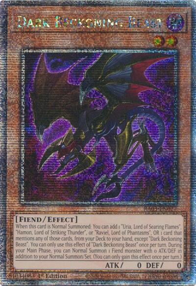 Dark Beckoning Beast (Quarter Century Secret Rare)
