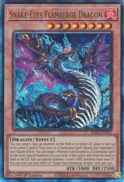 Snake-Eyes Flamberge Dragon (PUR)