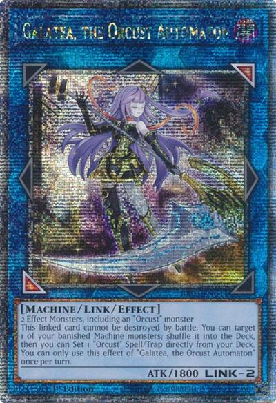 Galatea, the Orcust Automaton (Quarter Century Secret Rare)