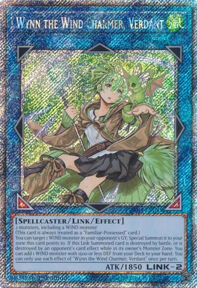 Wynn the Wind Charmer, Verdant (Platinum Secret Rare)