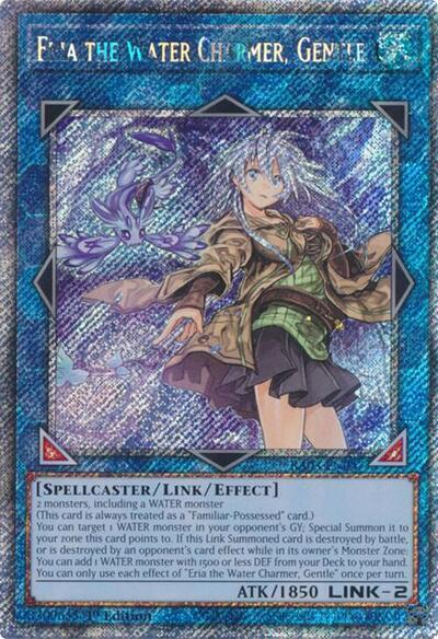 Eria the Water Charmer, Gentle (Platinum Secret Rare)