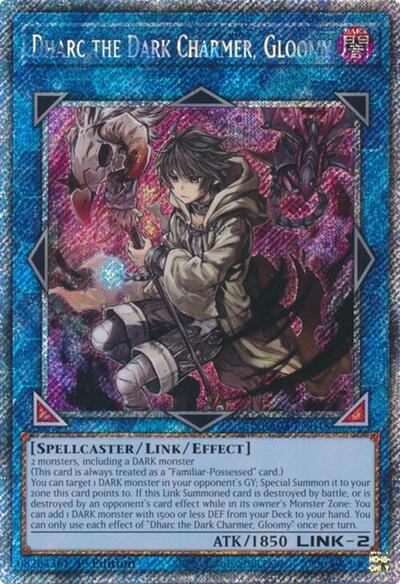 Dharc the Dark Charmer, Gloomy (Platinum Secret Rare)