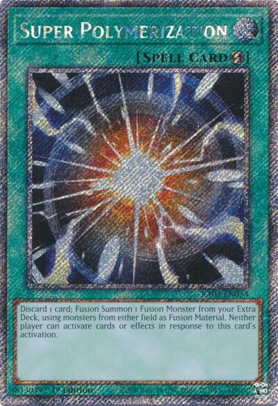 Super Polymerization (Platinum Secret Rare)