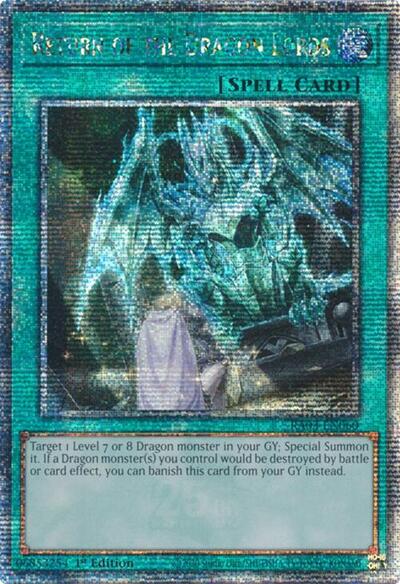 Return of the Dragon Lords (Quarter Century Secret Rare)