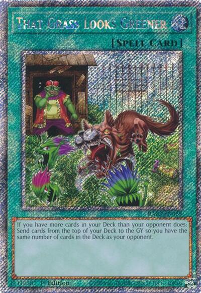 That Grass Looks Greener (Platinum Secret Rare)