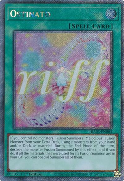 Ostinato (Platinum Secret Rare)