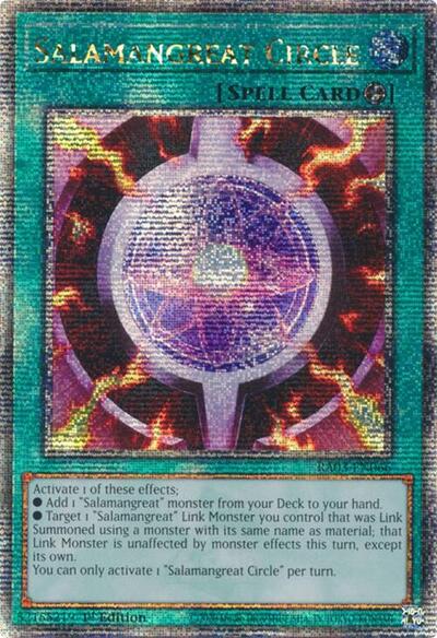 Salamangreat Circle (Quarter Century Secret Rare)
