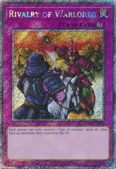 Rivalry of Warlords (Platinum Secret Rare)