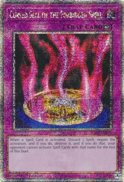 Cursed Seal of the Forbidden Spell (Quarter Century Secret Rare)