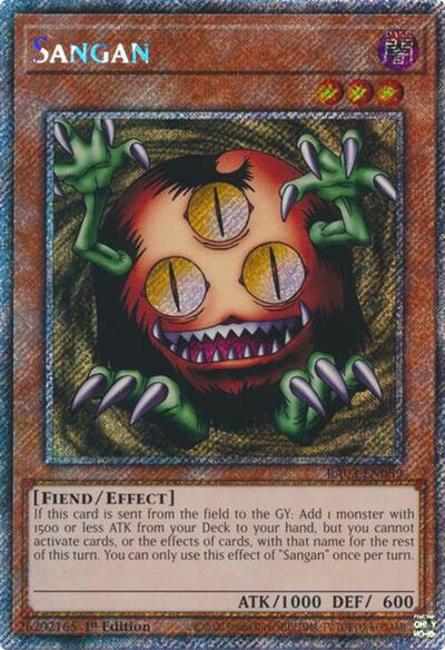 Sangan (Platinum Secret Rare)