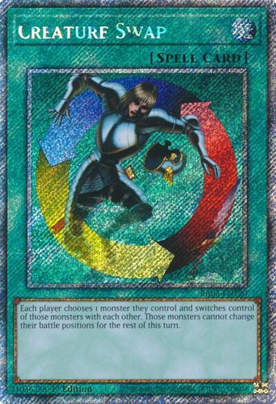 Creature Swap (Platinum Secret Rare)