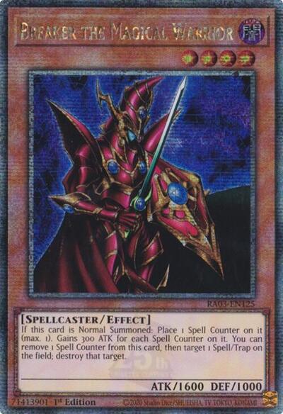 Breaker the Magical Warrior (Quarter Century Secret Rare)