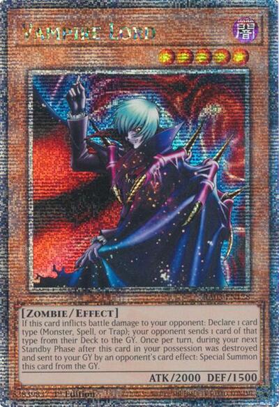 Vampire Lord (Quarter Century Secret Rare)