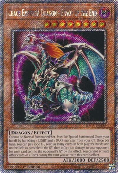 Chaos Emperor Dragon - Envoy of the End (Platinum Secret Rare)