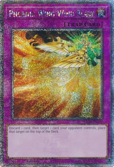 Phoenix Wing Wind Blast (Quarter Century Secret Rare)