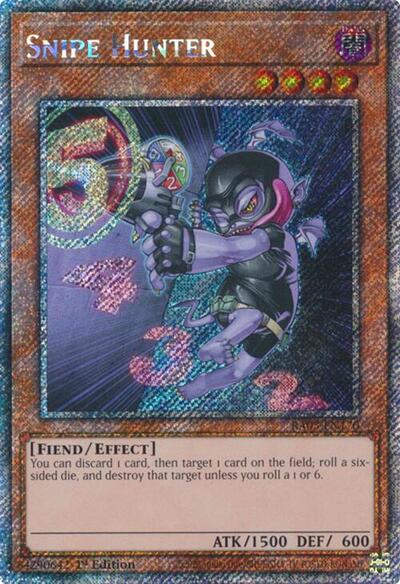 Snipe Hunter (Platinum Secret Rare)