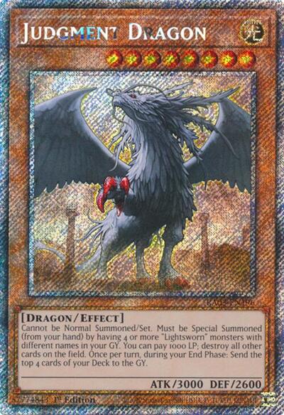 Judgment Dragon (Platinum Secret Rare)