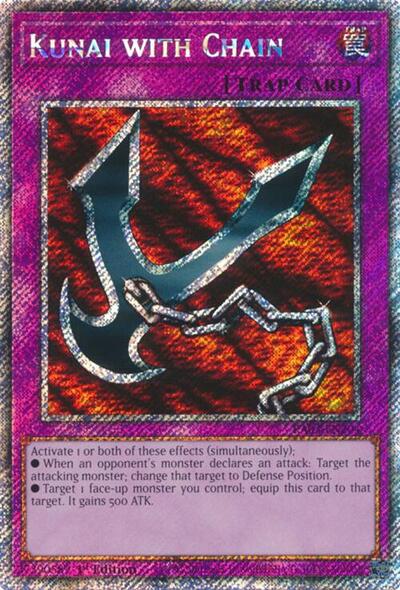 Kunai with Chain (Platinum Secret Rare)