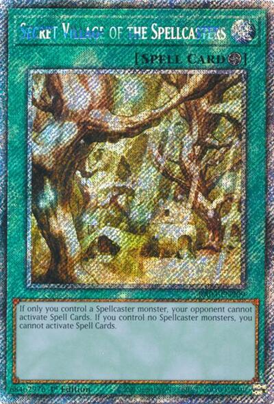 Secret Village of the Spellcasters (Platinum Secret Rare)