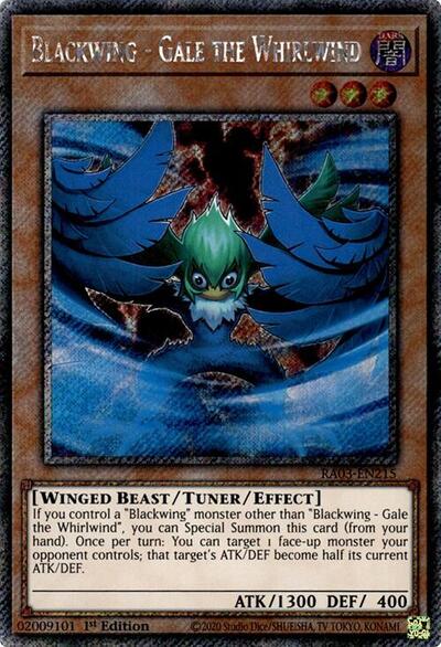 Blackwing - Gale the Whirlwind (Platinum Secret Rare)