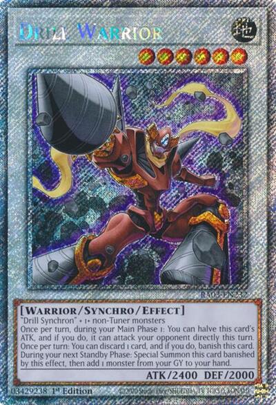 Drill Warrior (Platinum Secret Rare)