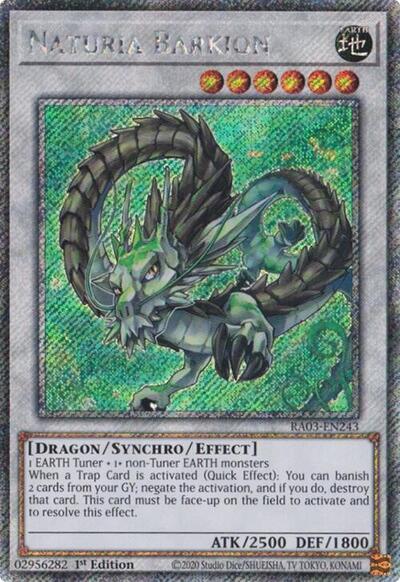 Naturia Barkion (Platinum Secret Rare)