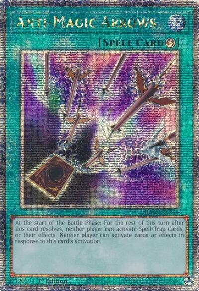 Anti-Magic Arrows (Quarter Century Secret Rare)