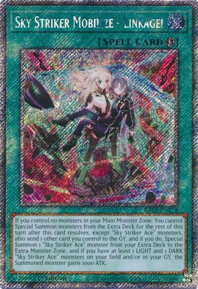 Sky Striker Mobilize - Linkage! (Platinum Secret Rare)