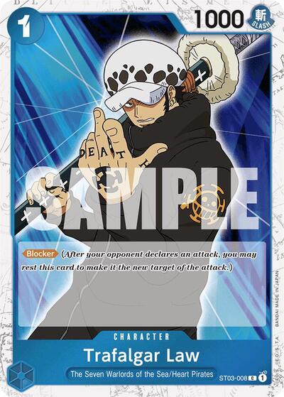 Trafalgar Law (ST03-008) (Jolly Roger Foil)
