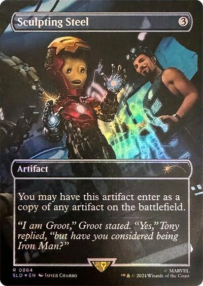 Sculpting Steel (Rainbow Foil)