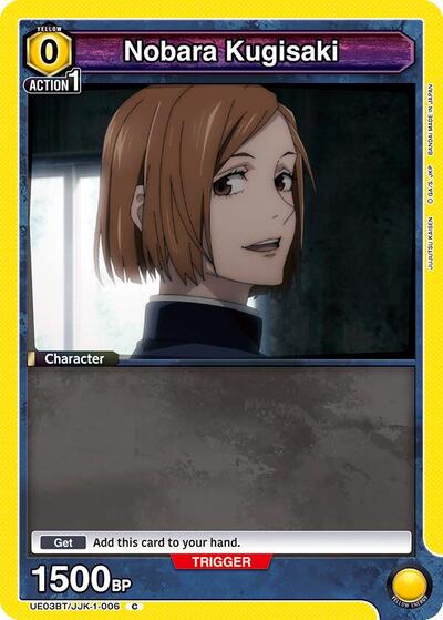 Nobara Kugisaki (006) (Box Topper Foil)