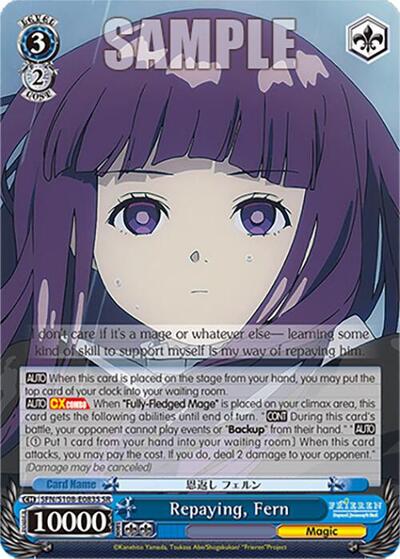 Repaying, Fern (SR)