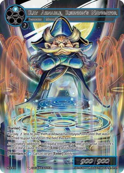 Ray Aznable, Reunion's Navigator